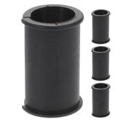 PRETYZOOM Funda de Goma Antichoque para Micrófono 4 Piezas Cubierta Protectora Antideslizante Manguito de Varilla Compatible con Micrófonos para Grabación Profesional y Soporte de Micro