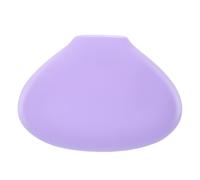 PRETYZOOM Funda de Silicona para Brochas de Maquillaje Color Morado, Protector Flexible y Lavable, Porta Brochas de Viaje Compacto para Pinceles de Polvo y Cosméticos, Accesorio Esencial