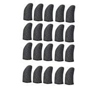PRETYZOOM Fundas para Dedos para Juegos Móviles Transpirable y Antideslizante 20 Piezas Fibra de Cobre Compatibles Pantalla Táctil Accesorios para Gamers