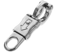 PRETYZOOM Gancho de Seguridad de Alta Resistencia para Caballo Mosquetón de Aleación de Zinc 102Mm con Liberación Rápida y Ojo Fijo Accesorio para Jinetes en Equitación y Actividades al