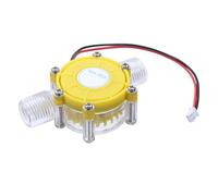 PRETYZOOM Generador de Turbina de Agua Microgenerador Hidroeléctrico 80v PVC Amarillo Arranque a 0,05mpa para Baja Presión de Agua