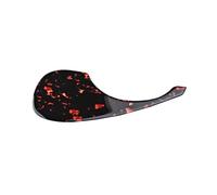 PRETYZOOM Golpeador Adhesivo para Guitarra Acústica Placa Protectora de Plástico Antirayaduras Diseño Brillante y Grueso Accesorio para Guitarra Folk Protector Durable para Cuerdas y