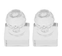 PRETYZOOM Herramienta Prensadora de Maquillaje 2 Piezas para Sombras de Ojos y Colorete Accesorio Compacto para Prensar Polvo Suelto Reutilización Rápida Maquillaje Casero Adecuado para