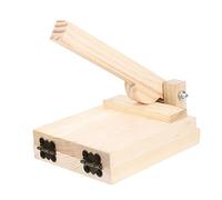 PRETYZOOM Herramienta Prensadora Manual de Madera para Envoltorios de Dumplings, Tamaño Cuadrado, Accesorio Cocina Doméstica para Hacer Empanadillas, Molde Reutilizable para Bolas de Masa,