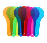 PRETYZOOM Hojas de Filtro de Acrílico Translúcido 8 Colores Mango Portátil para Educación Infantil, Placas Ópticas de Física, Kit de Recursos Educativos y Mezcla de Color para Aula