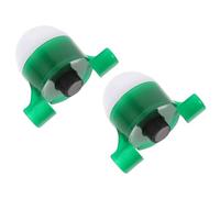 PRETYZOOM Indicadores de Alarma de Pesca Luces LED para Cañas, Batería y Diseño Ligero, Fiesta Verano y Pesca Nocturna al Aire Libre, Pack de 2 Piezas