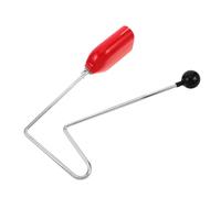 PRETYZOOM Instrumento de Percusión Vibraslap Infantil Rojo Pequeño Juguete Musical Educativo para Percusión Portátil Ligera Accesorio Orff para Desarrollo Rítmico y Coordinación Preescolar