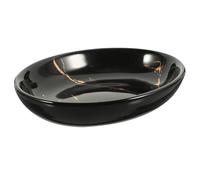 PRETYZOOM Jabonera De Cerámica Ovalada Bandeja Decorativa Ceramica para Baño Jabonera Marmol Estilo Nórdico Soporte para Jabón De Barra Baño Decorativa