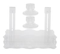 PRETYZOOM Jardinera Ventosa Transparente para Plantas de Pecera en Acrílico, Copa Colgante Resistente para Acuarios y Decoración de Peceras