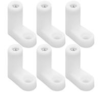 PRETYZOOM Juego De 50 Soportes de Montaje Plástico Blanco para Pcb con Tornillos Autorroscantes de Aislantes Forma para Placas Madre y Soporte de Circuitos Duraderos y Firmes