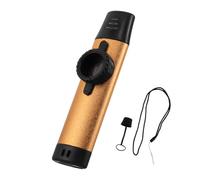 PRETYZOOM Kazoo de Metal Portátil Kazoo para Festivales Instrumento Musical Fácil de Aprender para Principiantes Acompañamiento de Guitarra para Presentaciones Musicales y Fiestas