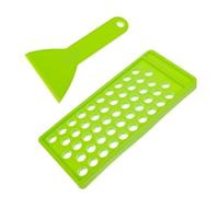 PRETYZOOM Kit de Bálsamo Labial Casero Bandeja de Llenado de 50 Orificios para Tubos de 5 G y Espátula para Uso Manual Elaboración de Bálsamos Hidratantes