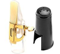 PRETYZOOM Kit de Saxofón para Clarinete y Saxofón Alto con Ligadura de Metal y Boquillero de Plástico, Ligero y Fácil de Desmontar para Músicos