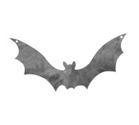 PRETYZOOM Letrero de Jardín de Murciélago para Decoración de Fiesta de Halloween Colgante Realista para Patio Adorno de Murciélago para Árbol de Jardín Lanterna para Estante