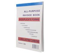 PRETYZOOM Libro de Facturas Pequeñas Empresas Talonario Recibos Pago Gestión Órdenes Compra Restaurantes Compacto Fácil Manejo