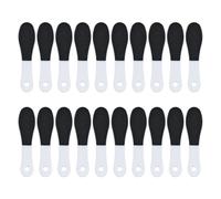 PRETYZOOM Limas para Pies de Plástico Doble Cara 20 Unidades Removedor de Piel Muerta y Callosidades Ásperas Exfoliante para Ducha Base Antideslizante para Cuidado y Masaje Podológico