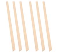 PRETYZOOM Listones de Madera Decorativos en Forma de Triángulo Equilátero para Moldura de Ventana de Madera, 6 Piezas Fáciles de Instalar para Manualidades y Proyectos DIY
