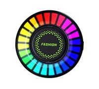 PRETYZOOM Luz de Ambiente LED Rgb para Coche Ambientador Clip para Ventilación Difusor de Fragancia para Interior de Coche Iluminación Decorativa Control de Música