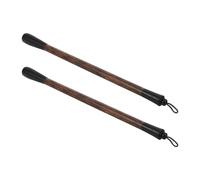 PRETYZOOM Mango de Pincel de Bambú Natural para Caligrafía y Manualidades 2 Piezas 23 CM de Largo 12 CM de Diámetro Accesorios para Bricolaje Artístico y Reparación de Pinceles