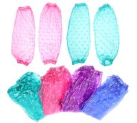 PRETYZOOM Manguitos Impermeables de PVC 6 Pares Mangas Largas Protectoras contra Aceite para Tareas de Cocina y Lavavajillas Color Aleatorio