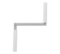 PRETYZOOM Manivela de Ventana Manual de Aleación de Zinc Resistente Intemperie, Varilla para Toldo y Persianas Exteriores, Manija de Engranaje para Abrir Ventanas, Accesorio Duradero