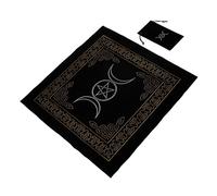 PRETYZOOM Mantel De Tarot Lavable - Paño De Adivinación, Tapete De Escritorio, Estera De Brujería - Suministros y Accesorios Para Tarot