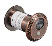 PRETYZOOM Mirilla de Puerta para Seguridad y Monitoreo Antirrobo de Aleación de Zinc con Timbre y Alarma Diseño Moderno y Creativo en Puerta Principal y Oficina