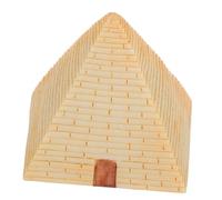 PRETYZOOM Modelo Piramidal Adorno Piramidal Mini Estatua Egipcia Figuritas Egipcias Escultura del Antiguo Egipto Estatuilla De Pirámide En Miniatura Pirámide Egipcia Estatuas Egipcias Resina