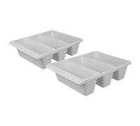 PRETYZOOM Organizador De Zapatos Vertical De Plástico Resistente Gris Claro, Soporte Multifuncional para Almacenamiento Casa, Ahorro De Espacio para Sala y Entrada, Pack De 2 Unidades