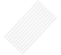 PRETYZOOM Pajitas Reutilizables de Silicona Transparente Flexibles y Ligeras 10 Piezas para Vasos Térmicos para Actividades al Aire Libre y Fiestas