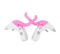 PRETYZOOM Palancas de Freno para Bicicleta Infantil en Plástico Rosa, Fáciles de Operar E Instalar, Repuestos Ideales Accesorios de Ciclismo