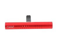 PRETYZOOM Palo De Aromaterapia Para Coche Ambientador Automotriz Difusor De Coche Lo Esencial Del Coche Clip De Ventilación Del Coche Aleación De Aluminio Rojo