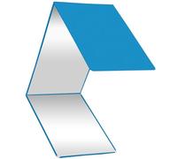 PRETYZOOM Paravientos Plegable para Estufa de Camping de Acero Inoxidable Portátil, Protector Viento para Hornillo Gas Portátil, Ahorro de Combustible para Actividades al Color Aleatorio