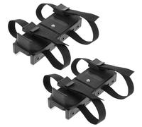 PRETYZOOM Patines de Hielo para Pequeños con Correas de Fijación, Patines de Hielo con Correas, Negro, Plástico, Extensibles y Retráctiles, Ligeros, Estables, Bebés, para Aprender a Patinar