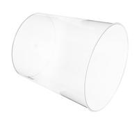 PRETYZOOM Pecera de Escritorio Sencilla pecera Redonda Tazas y vajilla Soporte de cronómetro vajilla de Encaje banderín pecera de plastico pecera Transparente el plastico