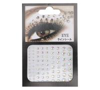 PRETYZOOM Pegatinas de Gemas de Imitación Cara Pecho, Acrílicas, Reutilizables y Seguras para Rostro y Ojos en Noches Locas o Disfraces