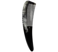 PRETYZOOM Peine de Cuerno de Yak Natural Grueso 20-22 Cm Veta Negra Masajeador Cabello Cepillo Anticaída para Uso Hogar y Cuidado del Cabello