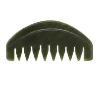 PRETYZOOM Peine de Jade Portátil para Masaje Capilar y Corporal Herramienta Guasha Natural de Piedra Jade Color Variable Ligero y Práctico para Uso Casa y Viajes