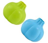 PRETYZOOM Pelador de Ajos de Silicona Flexible 2 Piezas Reutilizables para Pelar Piel de Ajo sin Olor Herramienta Práctica para Cocina y Hogar Fácil de Limpiar Color Color Aleatorio