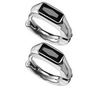 PRETYZOOM Pendientes de Aro Pequeños para Hombre, aleación, 1 par, negros, clip para la oreja, estilo hip hop, para hombres, uso diario