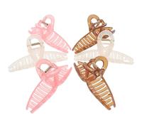 PRETYZOOM Pinzas de Mandíbula Grandes para Cabello Grueso 6 Piezas, Accesorio Práctico para Mujer mientras Cocina o Hace Ejercicio