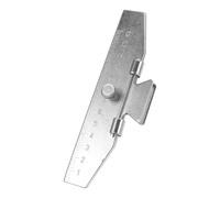 PRETYZOOM Plantilla para Colocar Plumas En Flechas Metal Ajustable Abrazaderas De Repuesto Plateada, Herramienta para Fletching DIY, Kit para Arqueros En Caza y Tiro Al Aire Libre