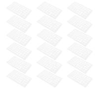 PRETYZOOM Plantillas de Números Huecas Reutilizables de Plástico 20 Piezas Tamaño S21 para Pintar en Madera Tela y Paredes Ideales para Proyectos Artísticos Manualidades y Decoración