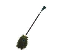 PRETYZOOM Plumero para Muebles Cepillo Quitapolvo de Pluma y Madera de Nogal, Elimina Polvo y Pelusa sin Rayar, para Limpieza de Muebles y Cortinas