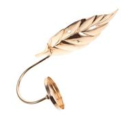 PRETYZOOM Portavelas Colgante De Pared De Hierro Forjado Base De Vela Candelabros con Bandeja Aplique De Pared Vintage Portavelas De Pared Vintage Estante De Aplique De Pared Golden Planchar