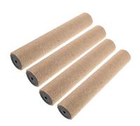 PRETYZOOM Postes de Repuesto para Rascador de Gato 4 Unidades de Sisal Natural 38 CM Alto X 7 CM Diámetro, Compatibles Varios Tamaños de Árboles para Gatos y Uso en Interiores