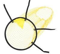 PRETYZOOM Práctica de Fútbol Amarilla de Entrenamiento Precisa y Ligera para Interiores y Exteriores Equipo de Entrenamiento para Mejorar la Exactitud Tiros Portátil para Jardín y Hogar