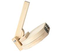 PRETYZOOM Prensador de Envoltorios de Dumplings de Madera Simple y Ahorro de Trabajo para Hacer Galletas en Casa