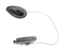 PRETYZOOM Protector de Orejas de Silicona para Teñir el Cabello Orejeras Suaves Aro Metálico Antideslizante para Peluquería y Uso Casa Protección contra Tinte y Calor