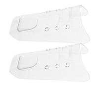 PRETYZOOM Protector de Zapatos de Peluquero Reutilizable de Plástico, Diseño Anti Pinchazos y Fácil de Limpiar, Adecuado para Cortes de Cabello en Casa Varios Entornos